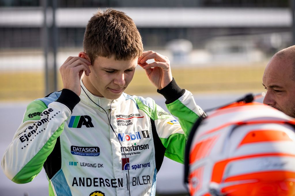 Bastian Buus sluttede på mesterskabspodiet i Porsche Carrera Cup-finale
(Foto: Porsche Motorsport)